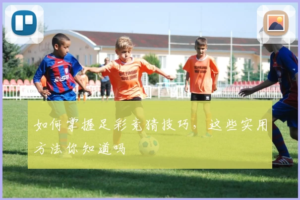 如何掌握足彩竞猜技巧，这些实用方法你知道吗